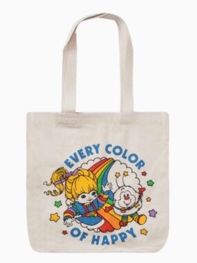 RAINBOW BRITE Canvas Tote Bag! NEW!